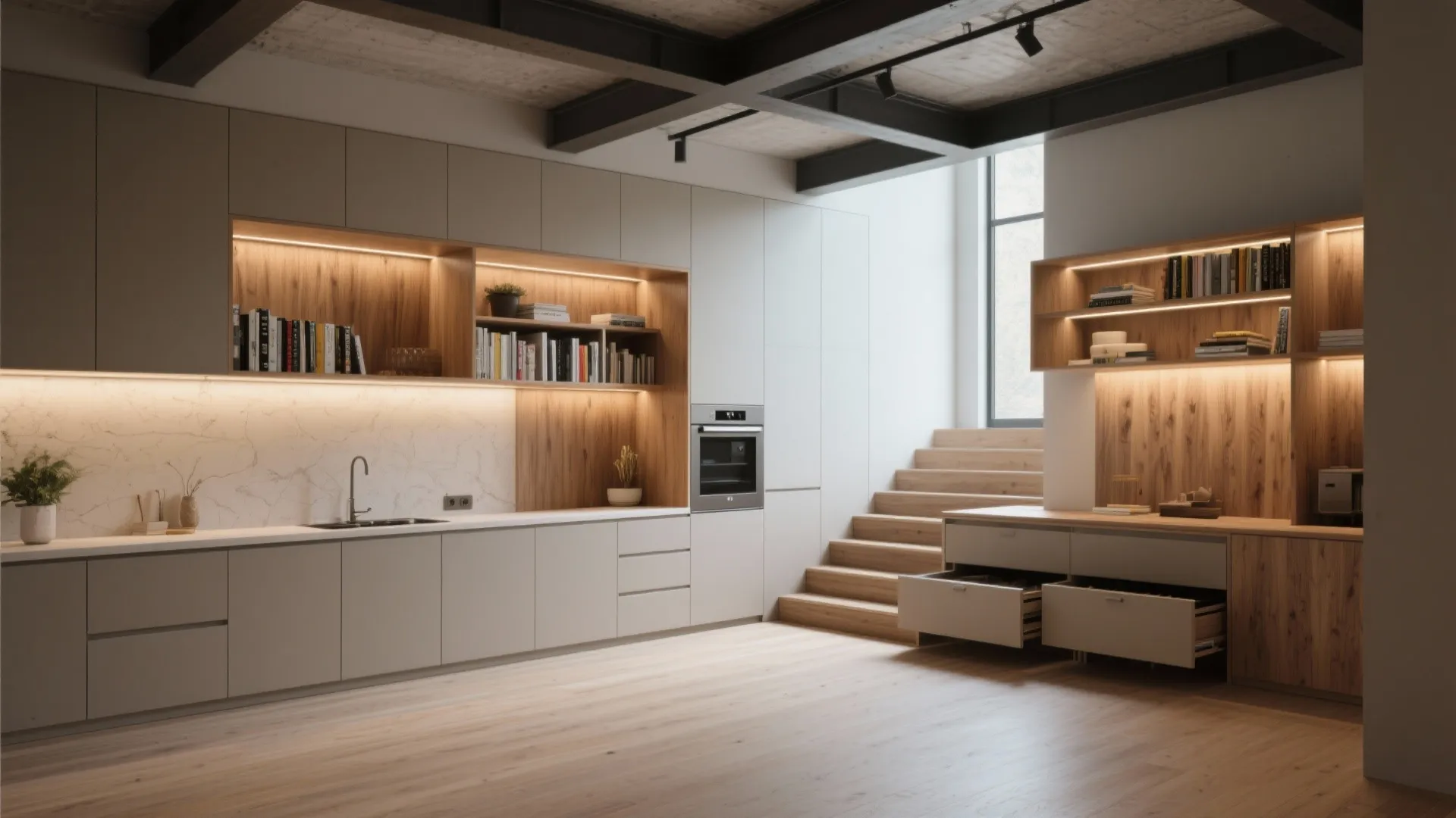 2. Built-ins and niches — make the structure work for you