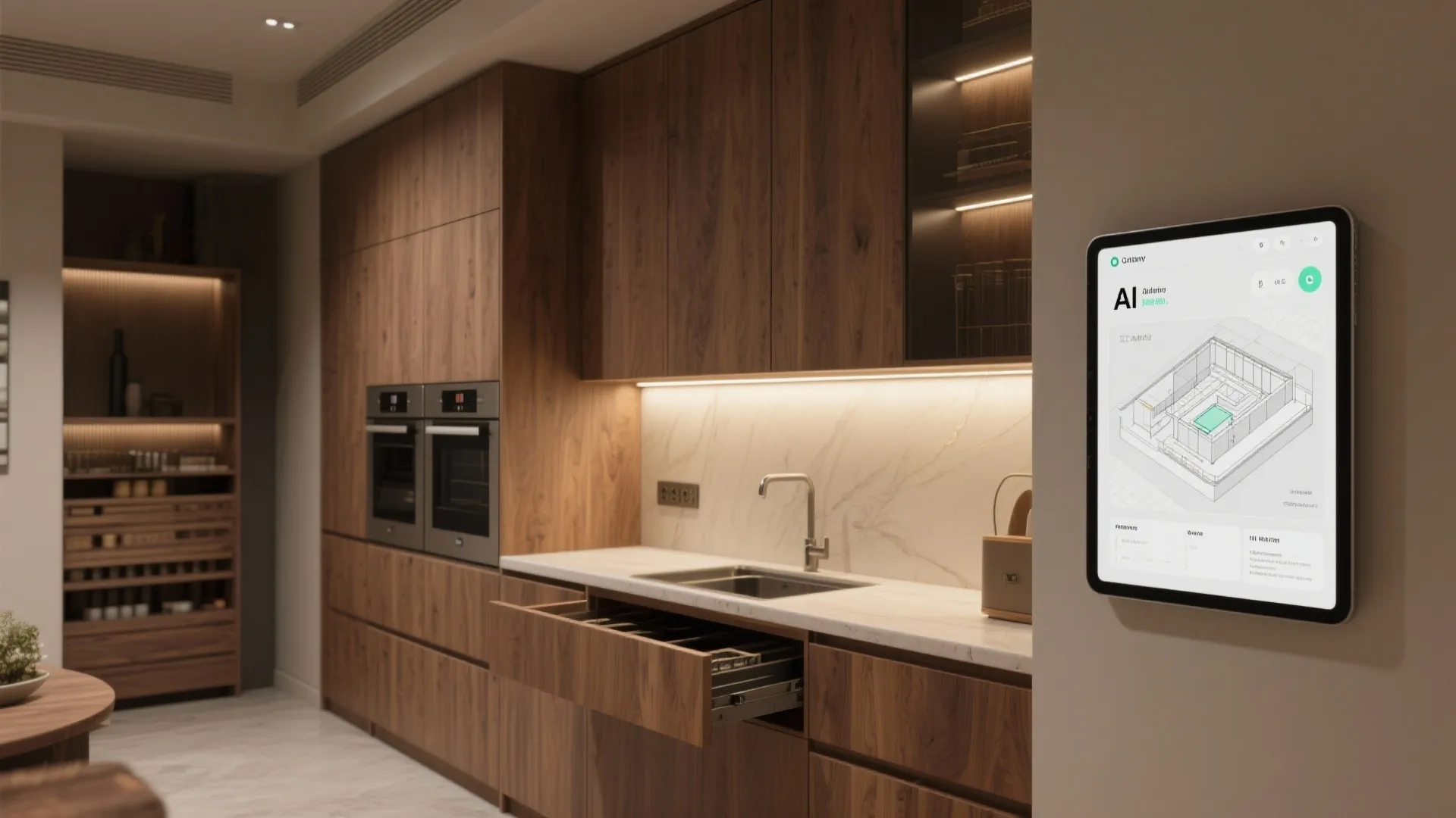 5. Built-ins and smart tech for tiny footprints