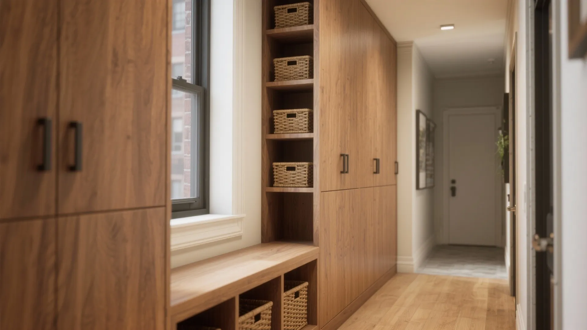 3. Maximize storage with built-ins