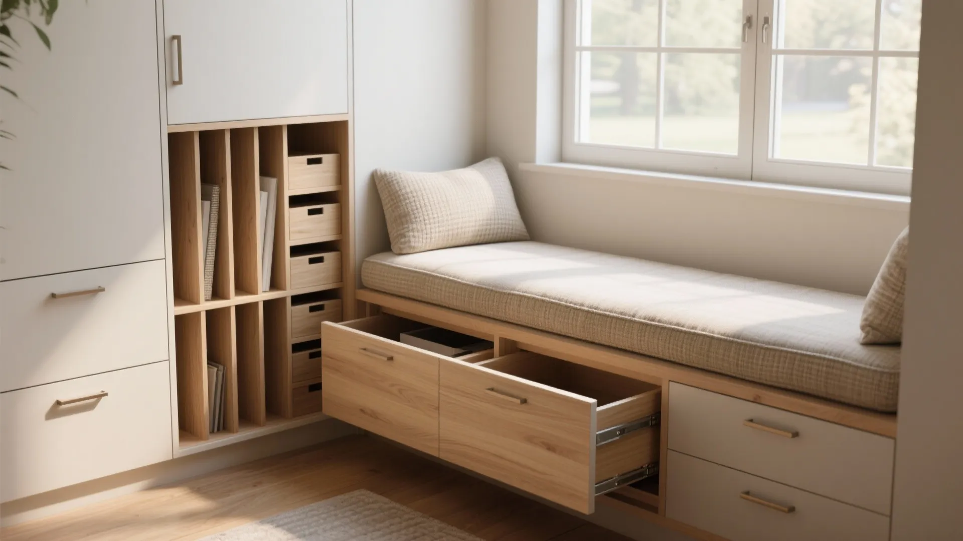 5. Built-in Storage and Custom Nooks
