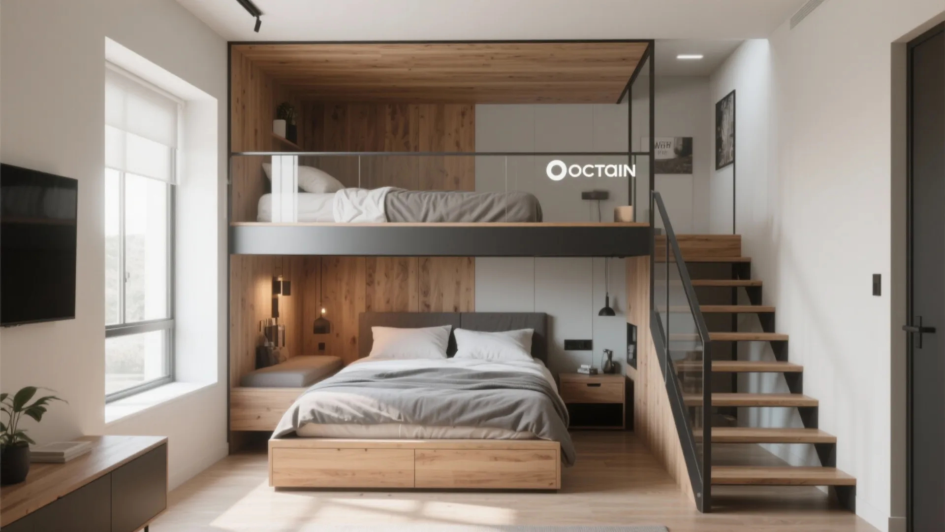 8: Lofted Sleeping Platform