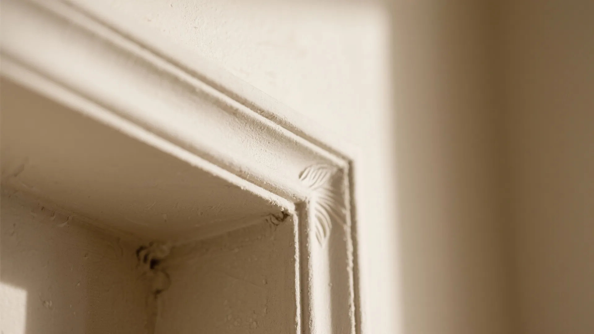 Built‑In Plaster Niches and Slim Shelves