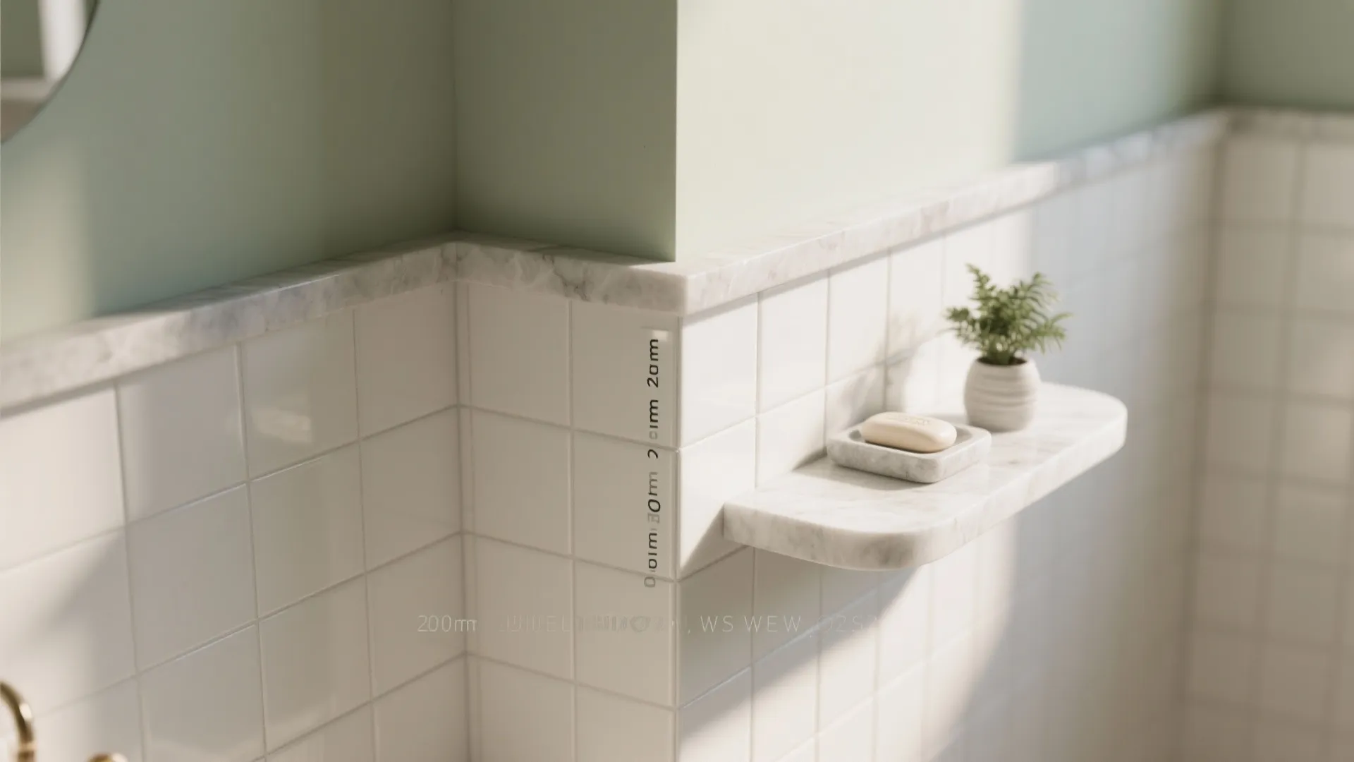 4) Finish with a rounded edge and add a slim ledge at the cap