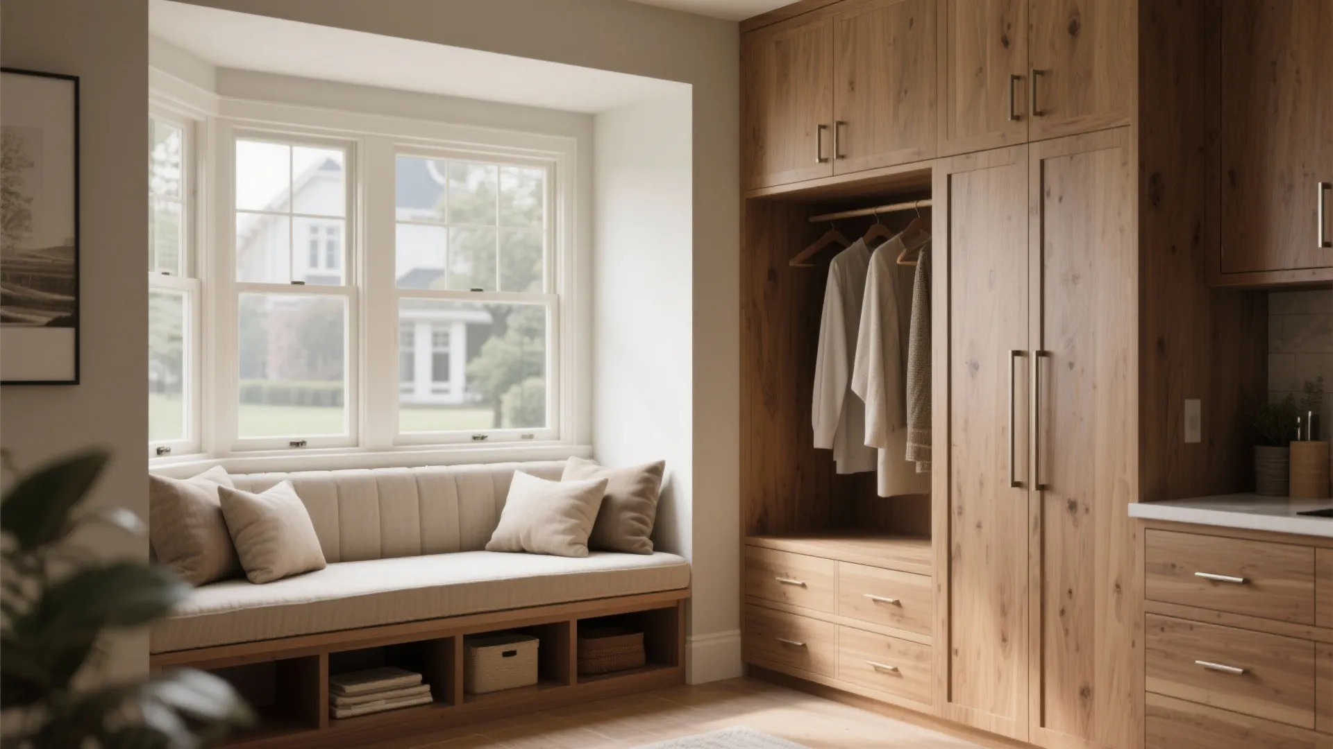 Bump-Outs and Built-In Furniture