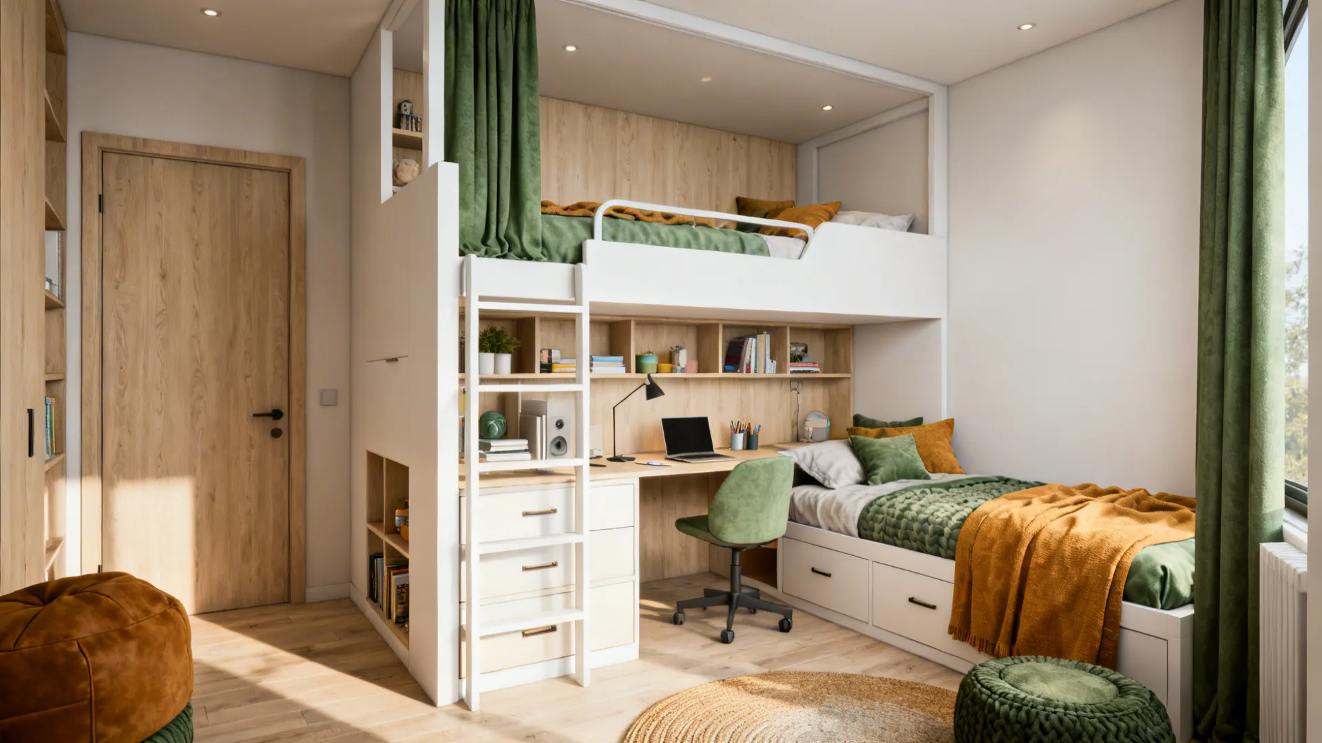 5 Bunk Bed Ideas for Small Rooms