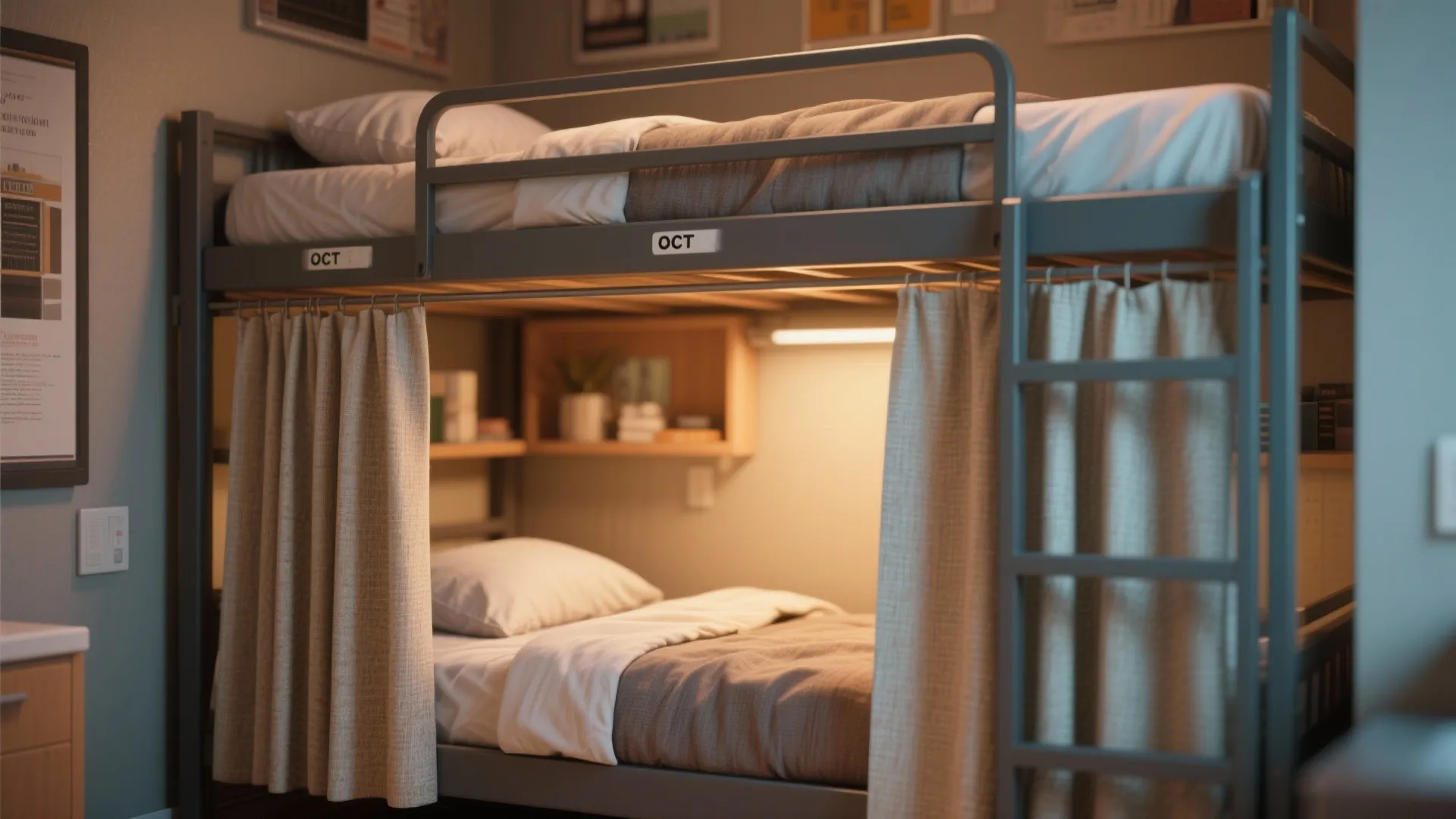 3. Sliding Privacy Curtains