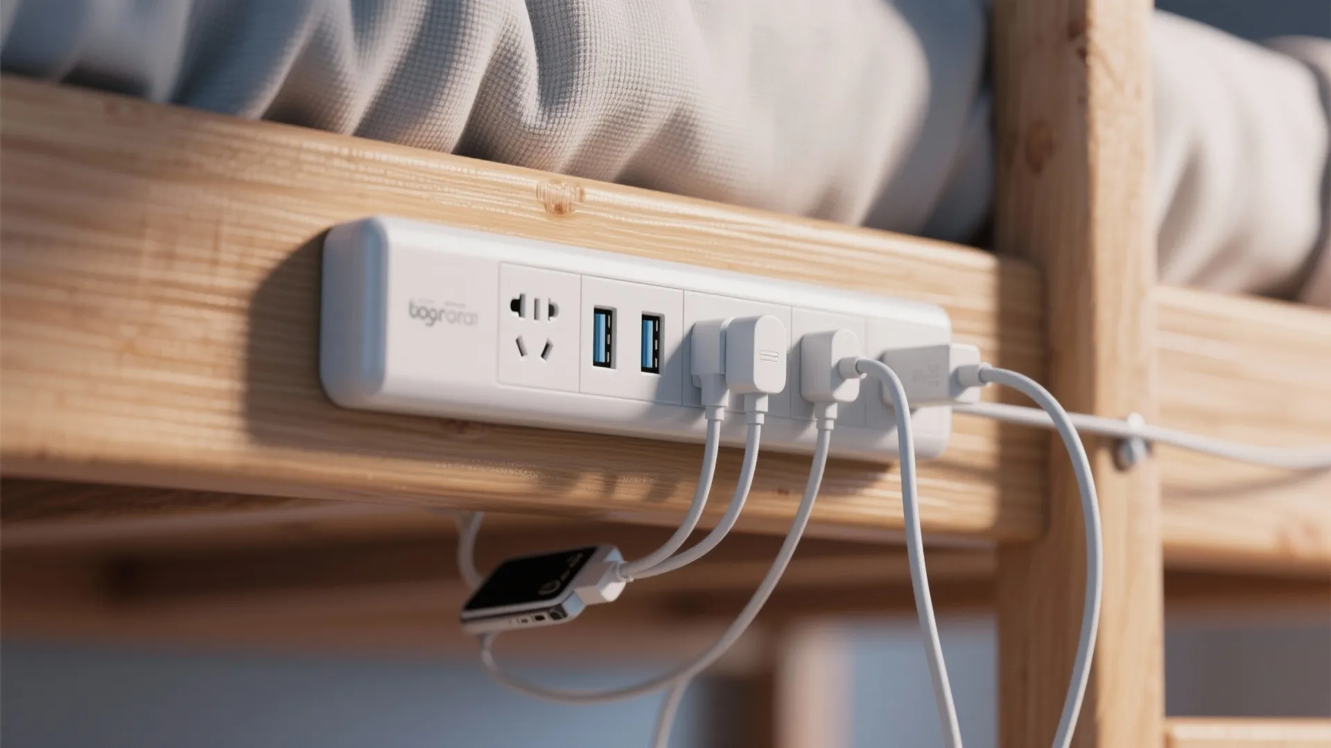 9. Built-In Power Strip