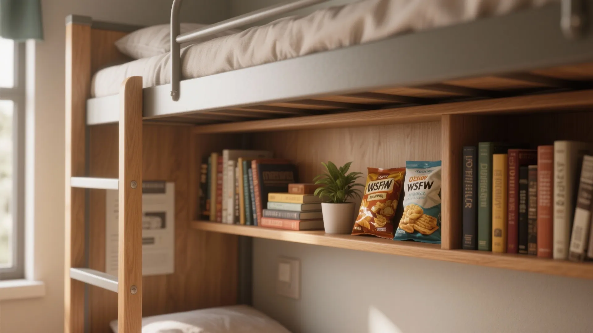 2. Built-In Shelving