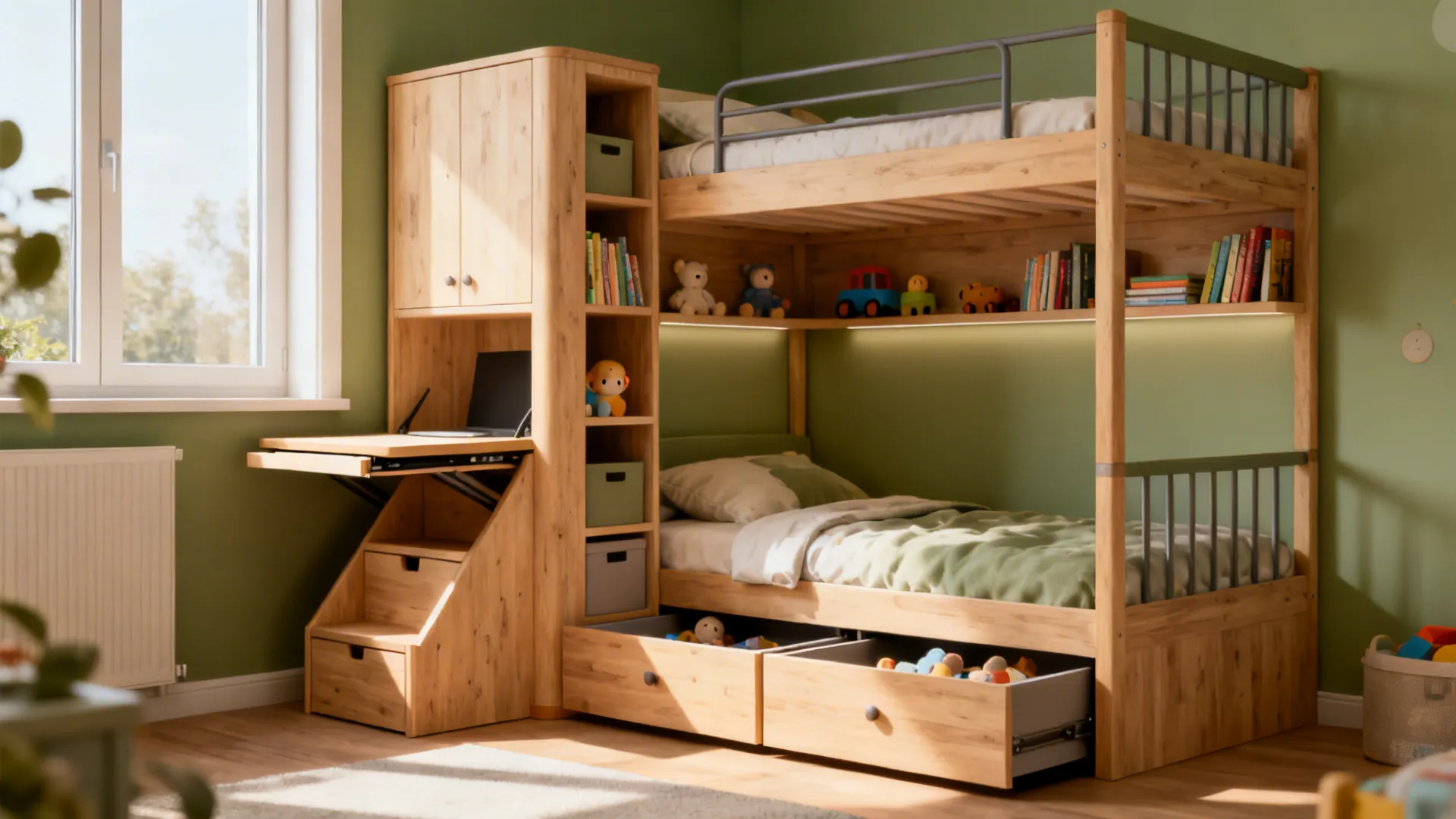 Bunk Beds with Storage: 5 Smart Ideas