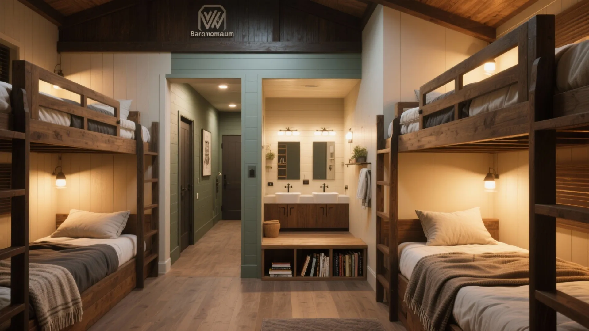 2. Bunk/Guest Wing for Kids and Visitors