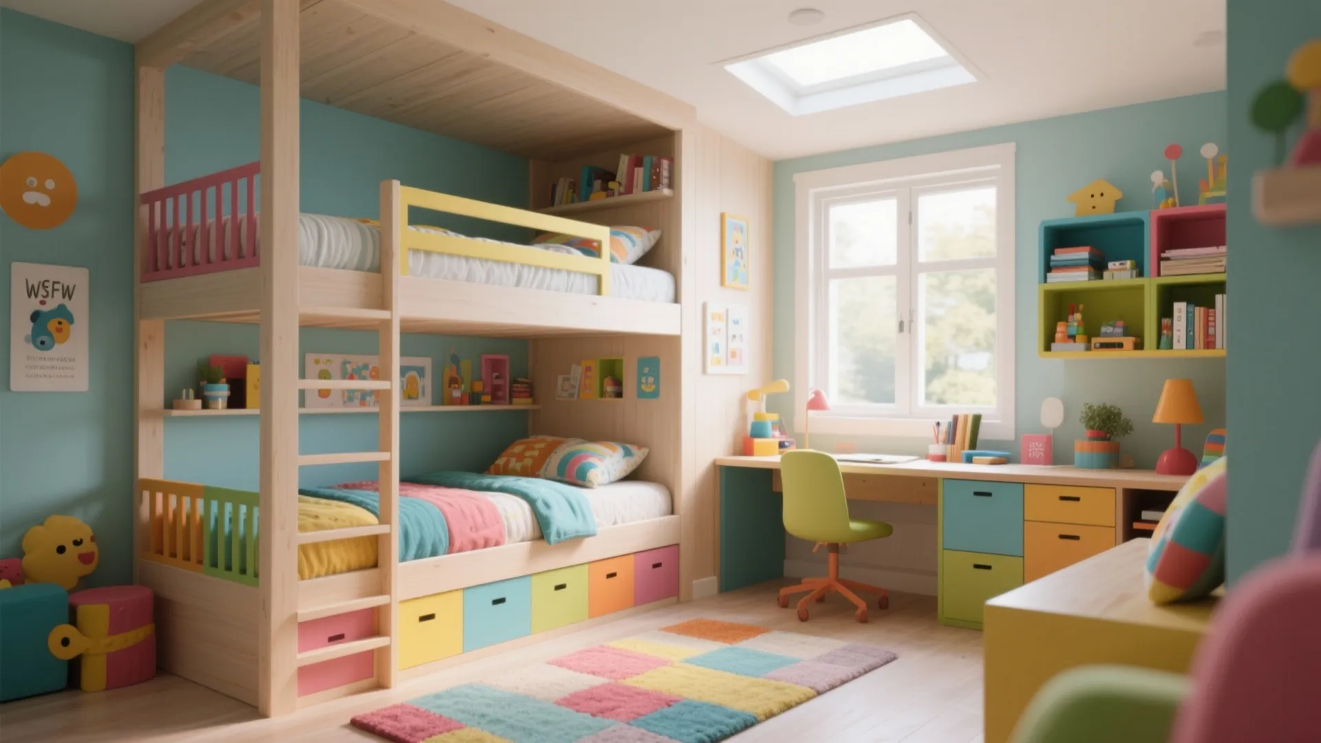4. Bunk/Loft Mix for Kids and Teens