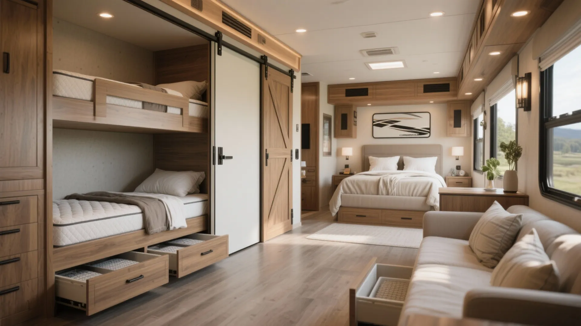 1. Bunk Suite + Private Master