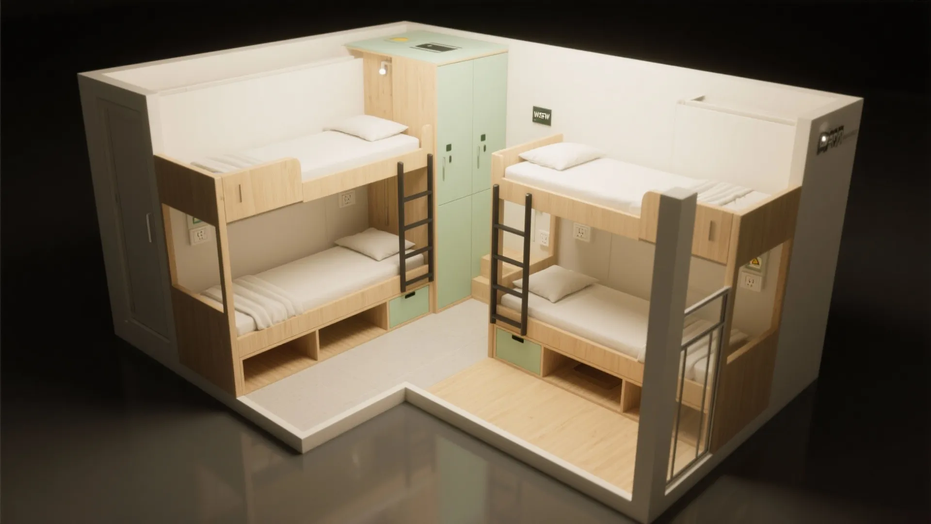 Bunk-Bed Privacy and Under-Bed Storage Hacks