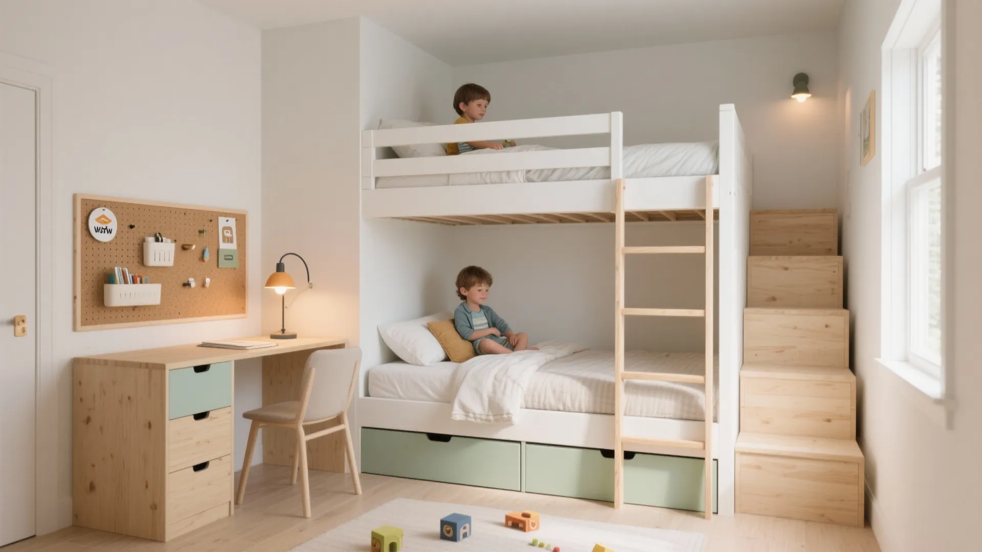 Go Vertical: Bunks, Lofts, and Workstations