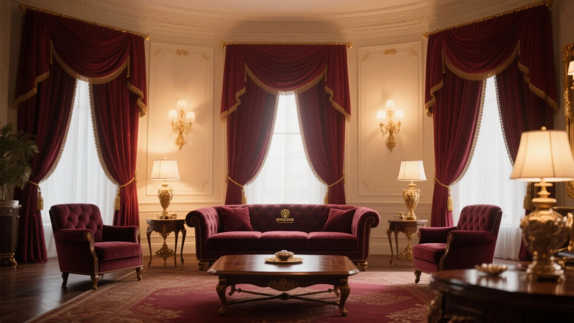 3. Deep Burgundy for a Sophisticated Mood