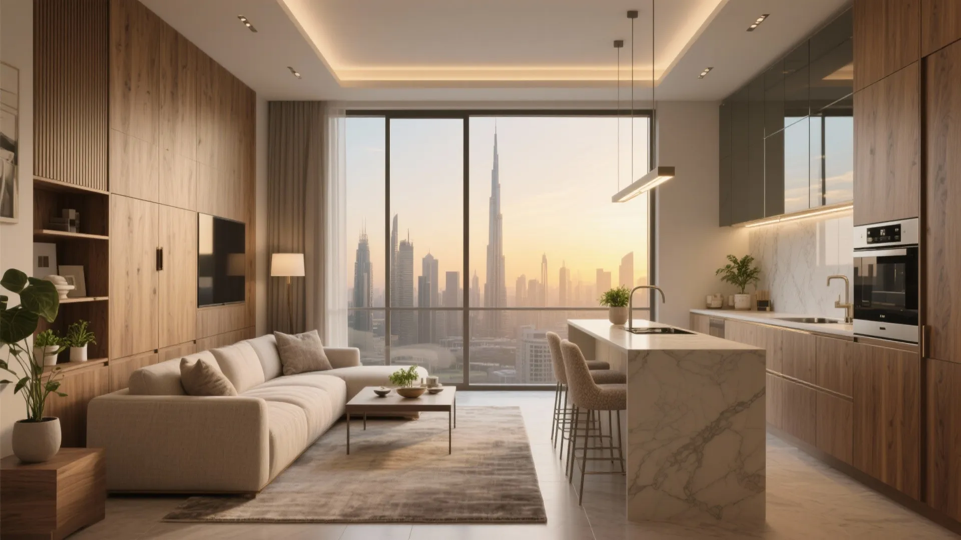5 design ideas for a 2 BHK flat in Burj Khalifa: How I design a compact, luxury 2 BHK in the world’s tallest tower—5 smart ideas you can steal today
