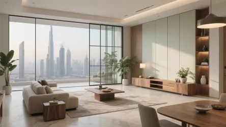 3 BHK Flat in Burj Khalifa: 5 Smart Design Ideas