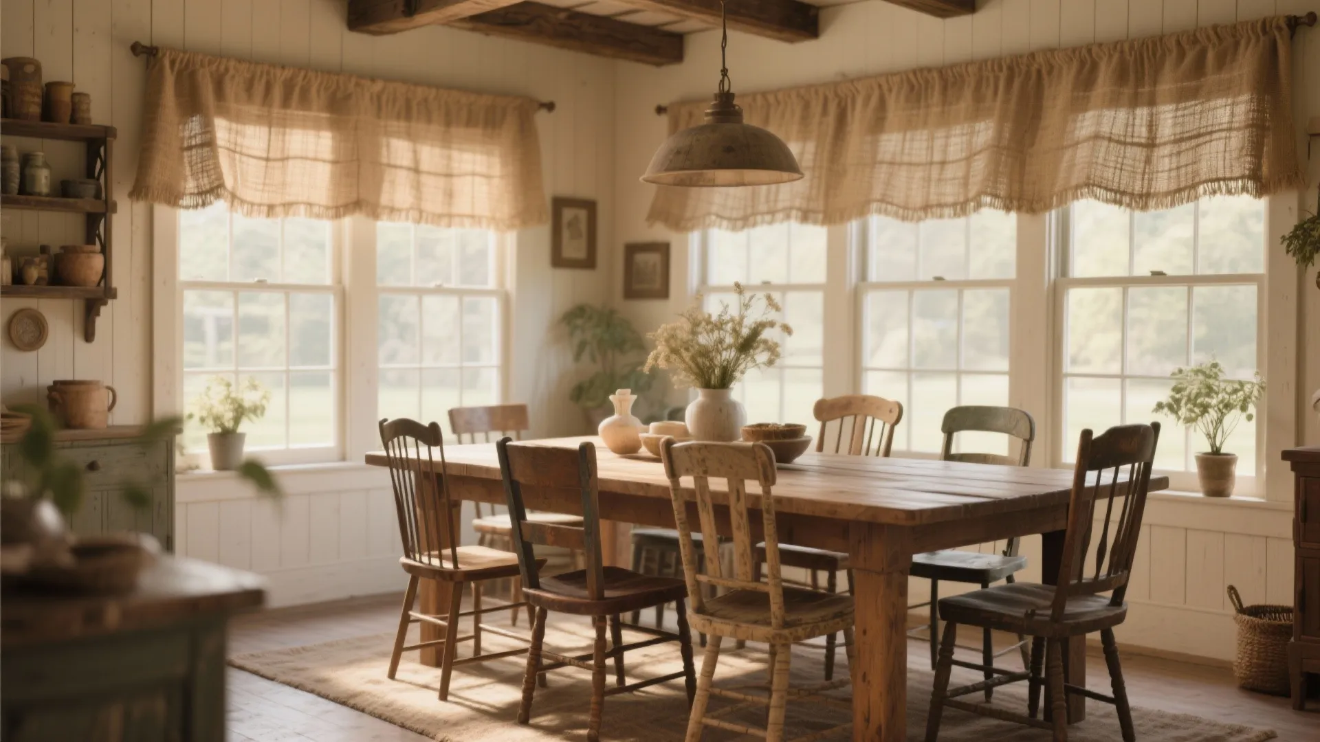 Tip 5: Rustic Burlap Charm