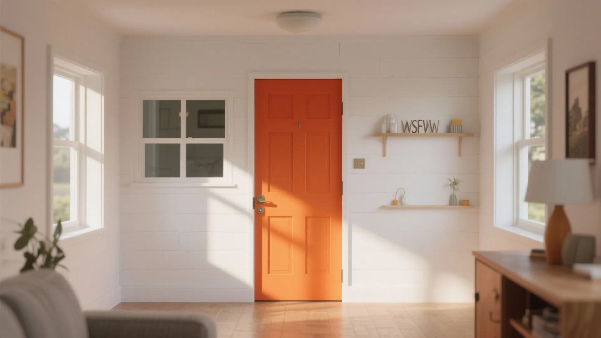 3. Burnt Orange – Warm and Playful