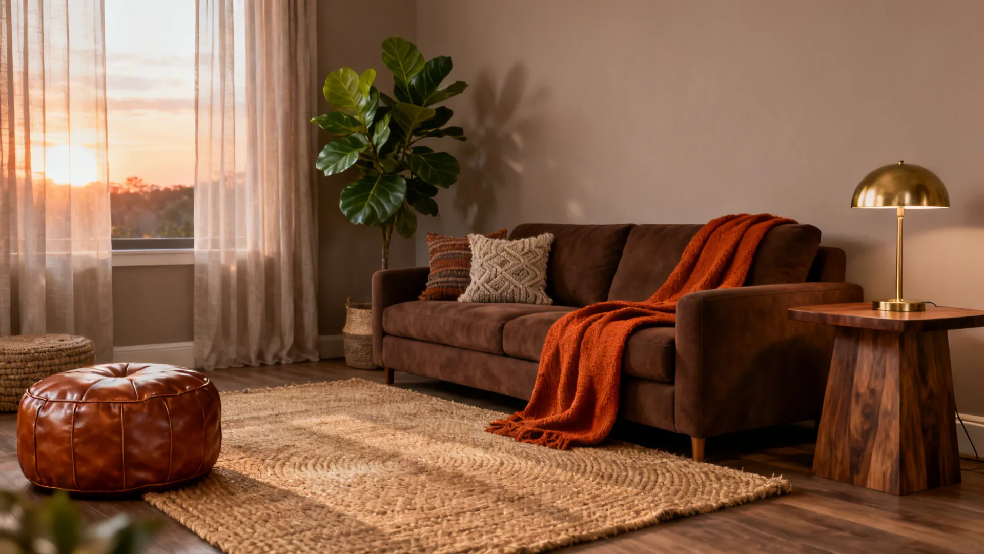 Warm Harmony: 5 Burnt Orange & Brown Ideas