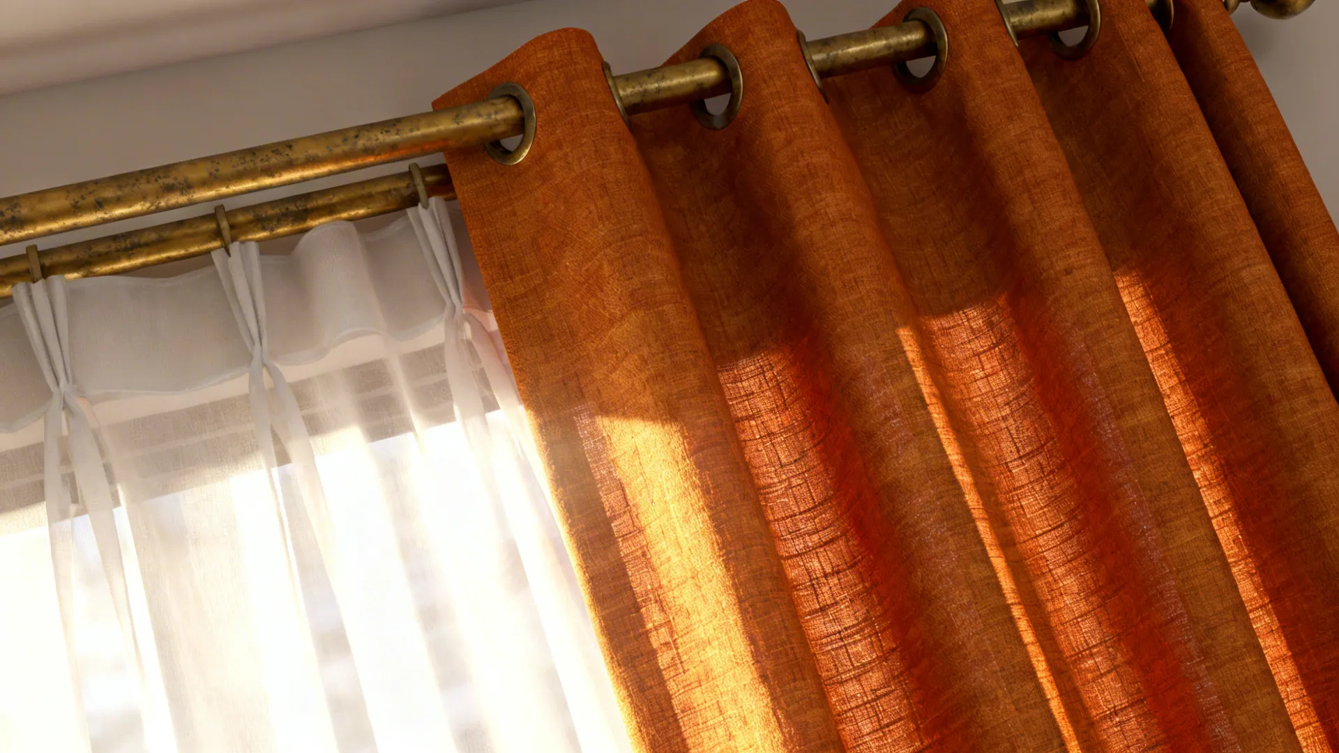 3. Layer with sheers for versatility