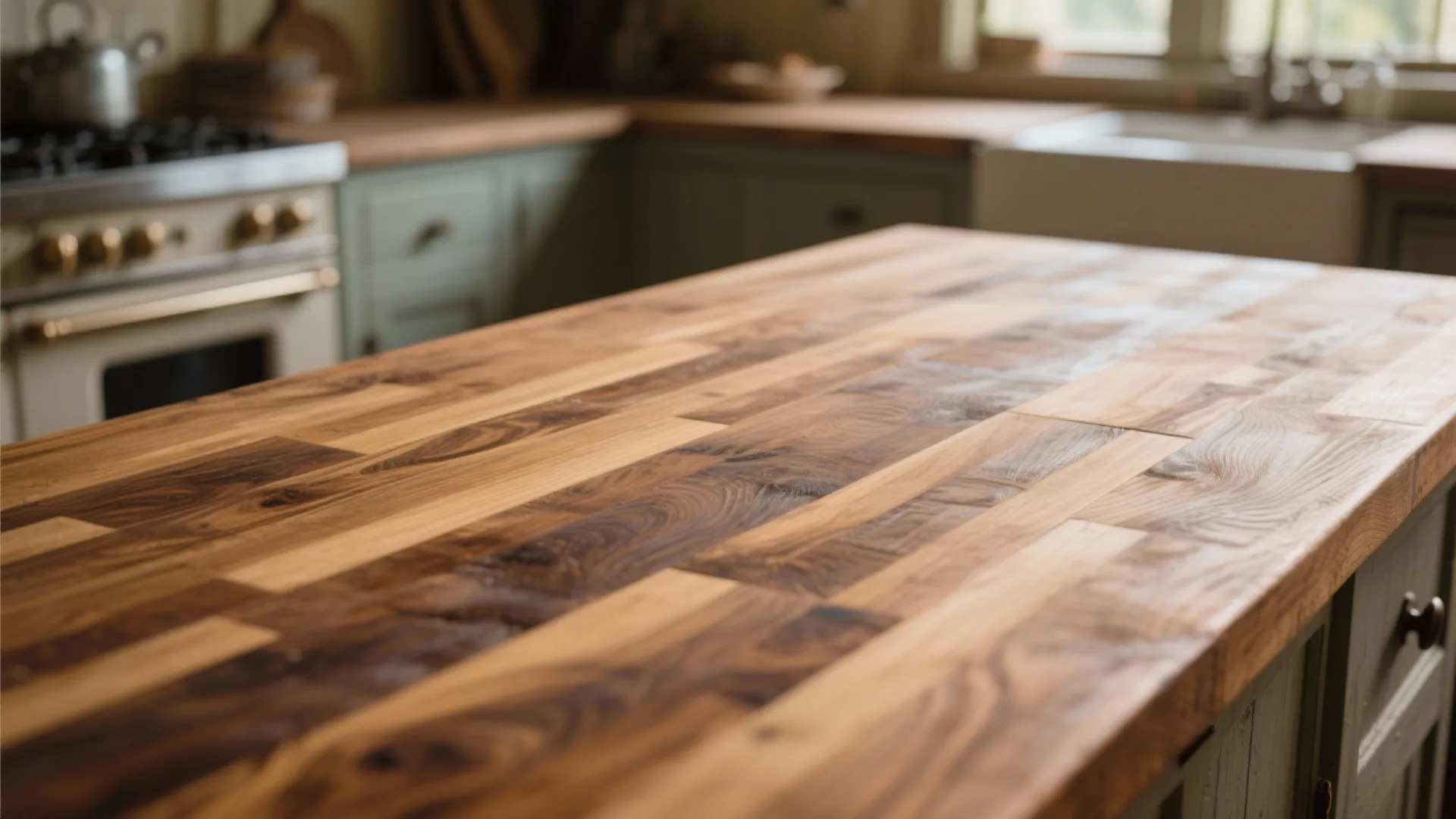 2. Butcher Block Countertops