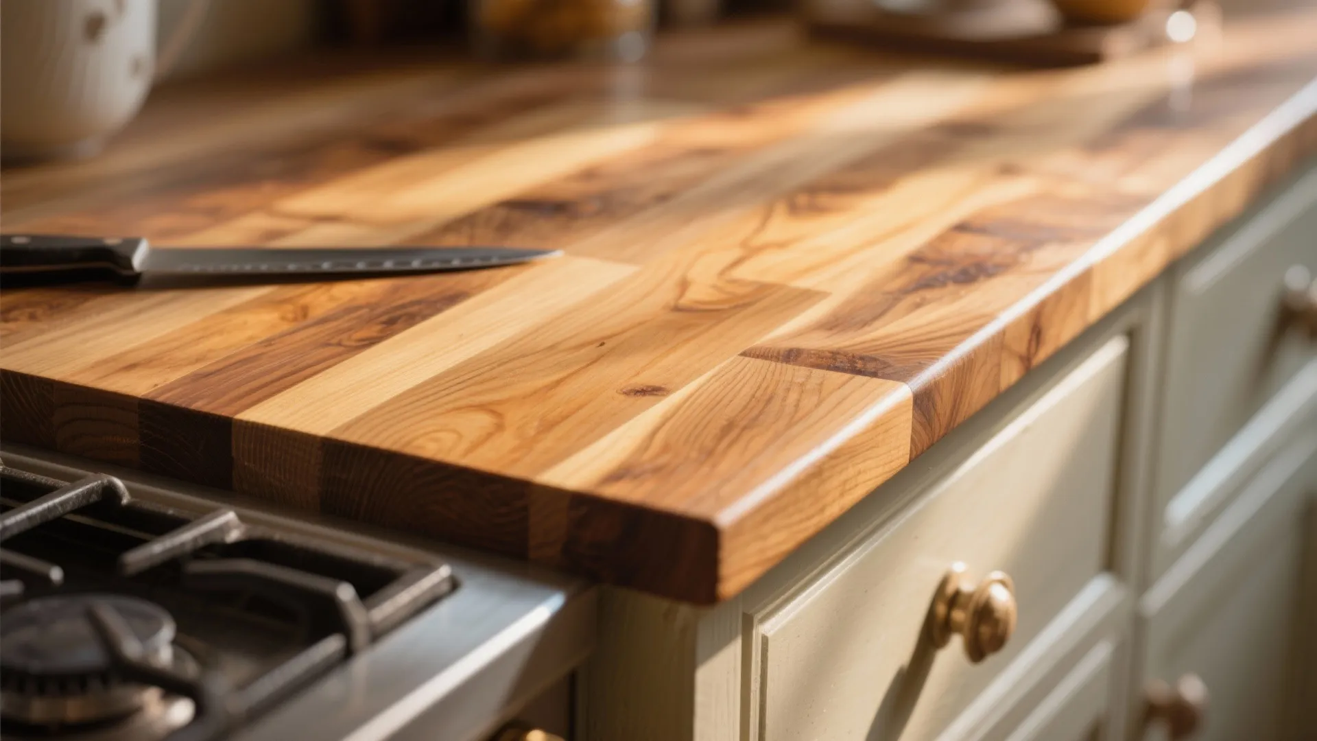3. Butcher Block Countertops