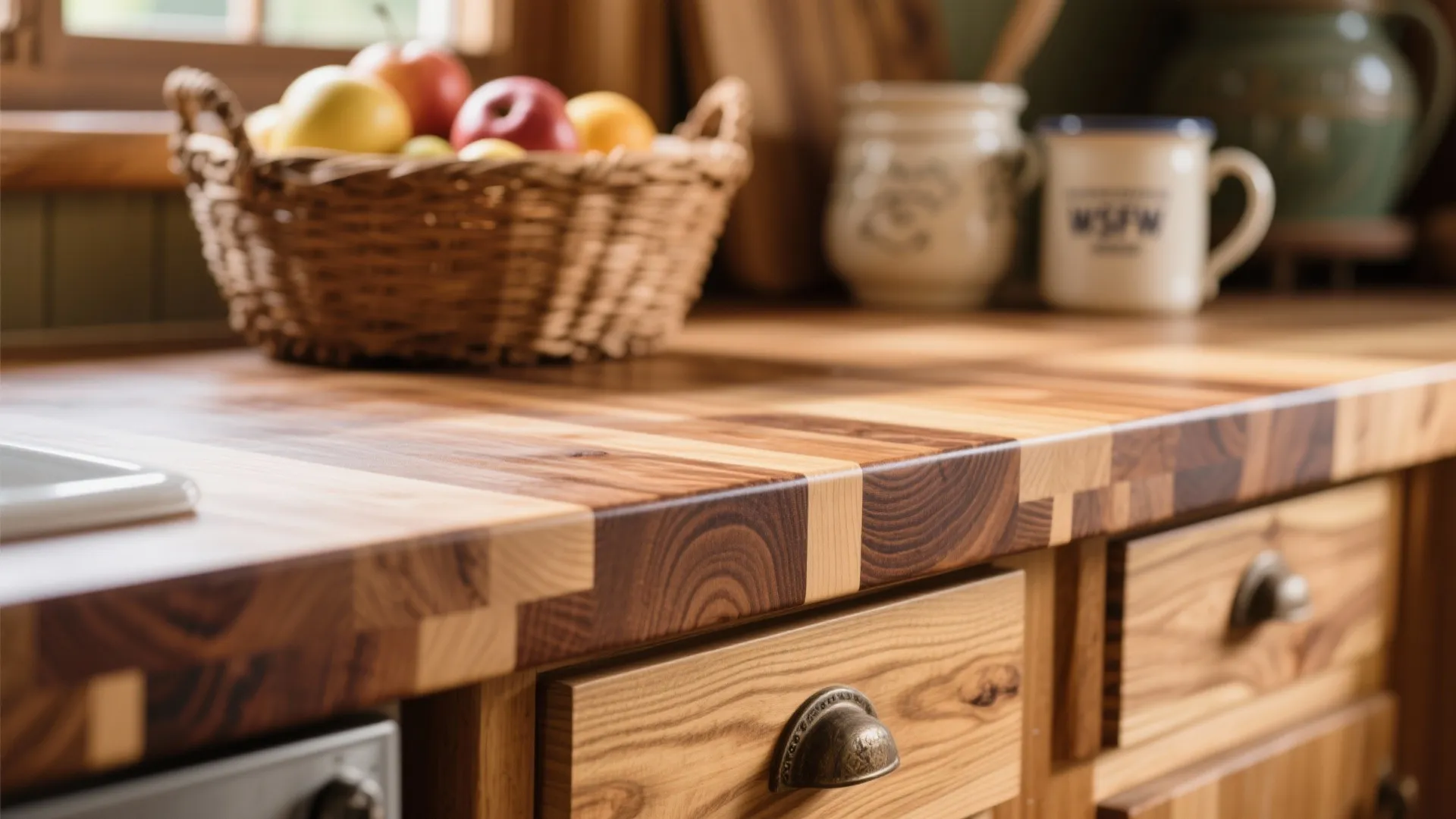 4. Butcher Block Countertops