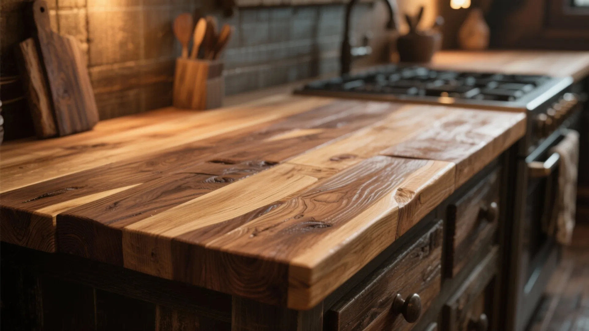 2. Butcher Block Countertops