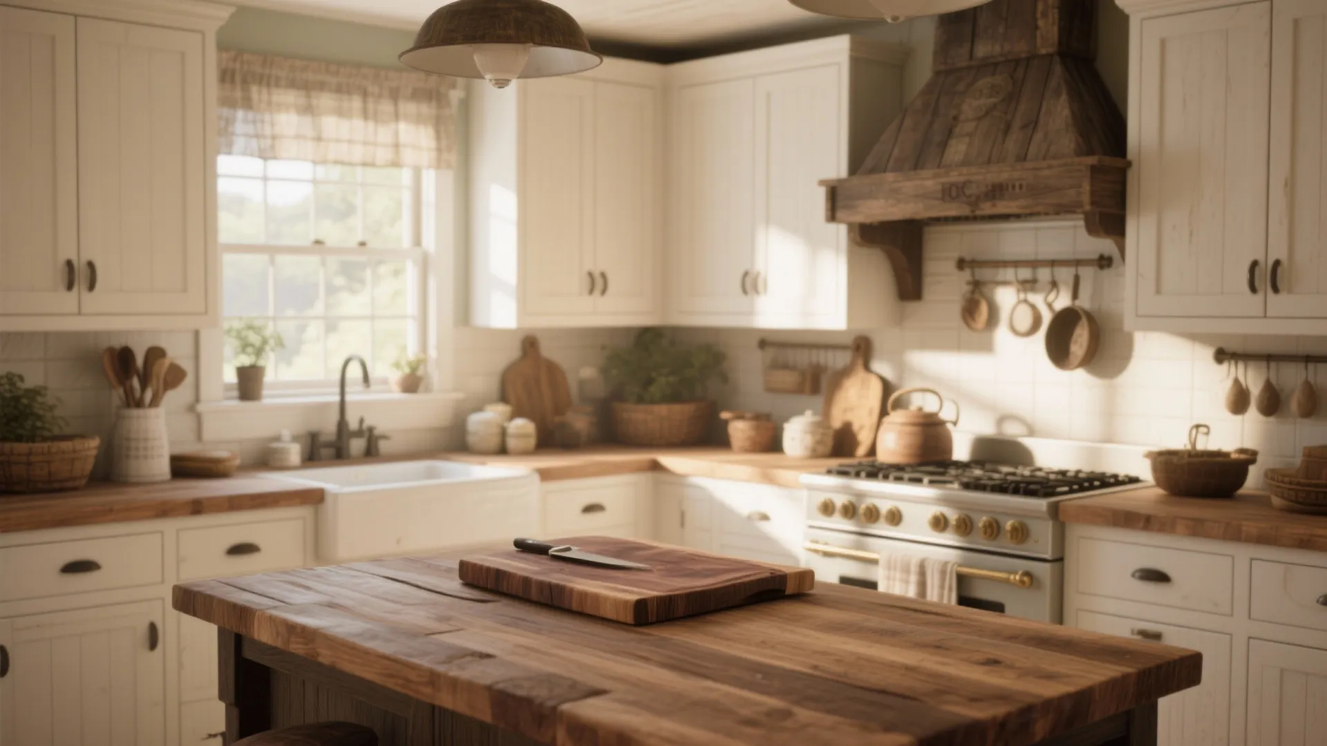 2. Butcher Block Warmth