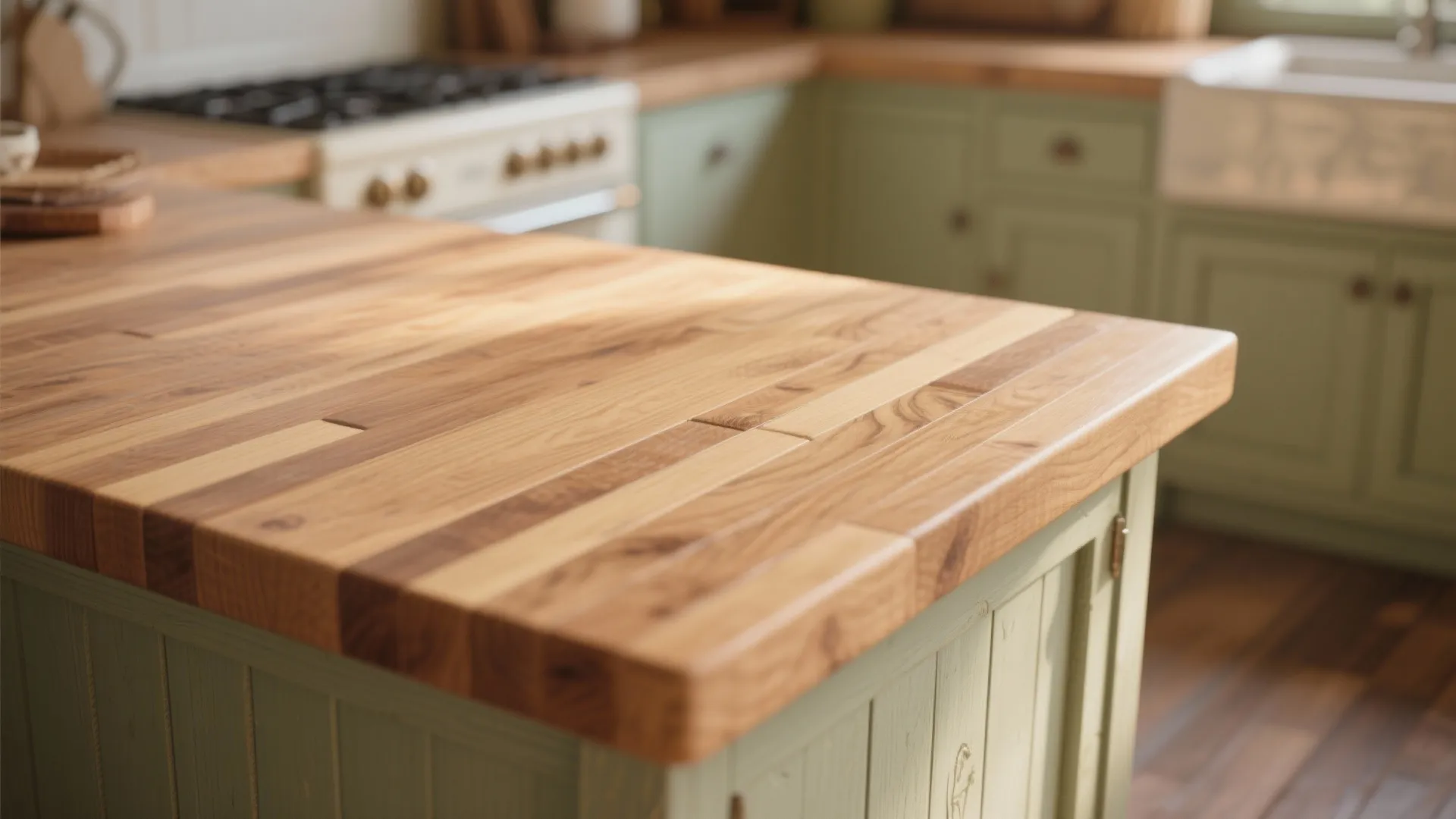 2. Butcher Block Countertops