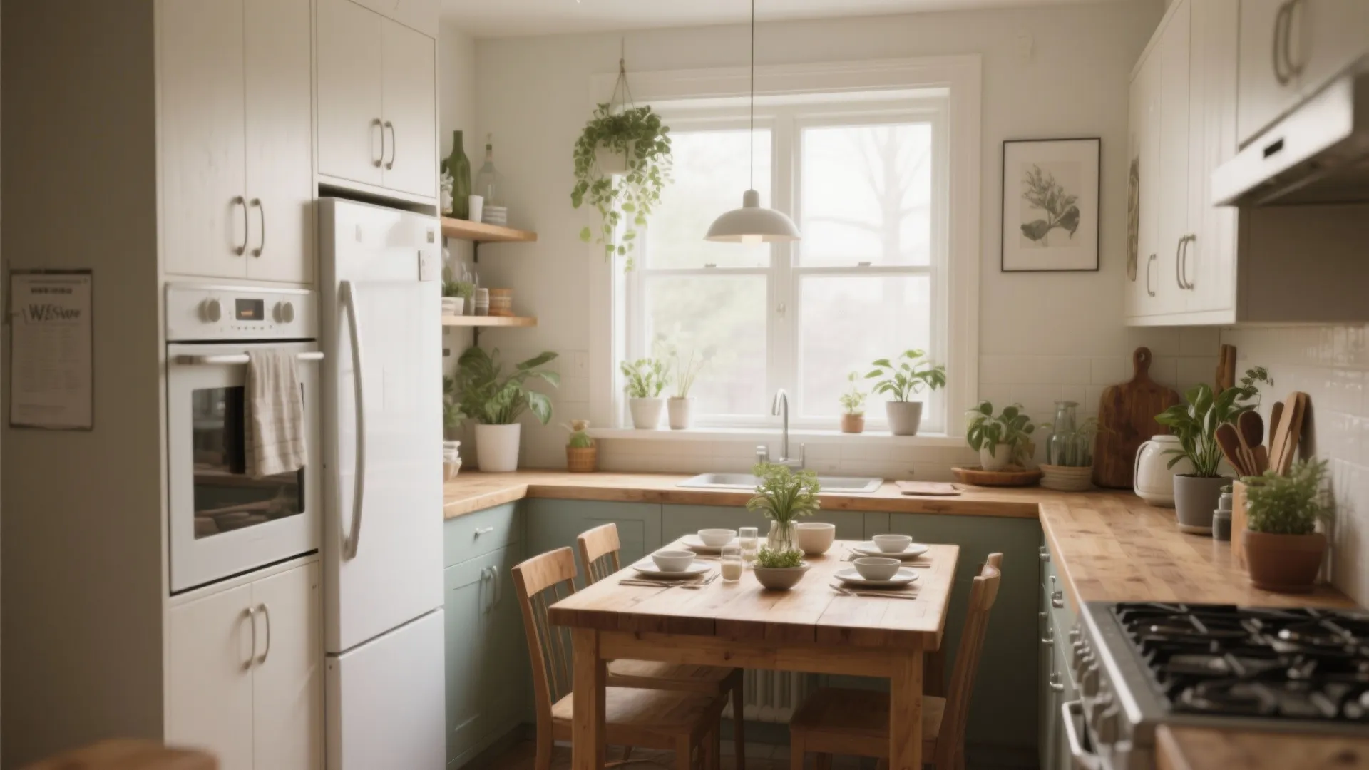 5. Built-in Dining Ledge