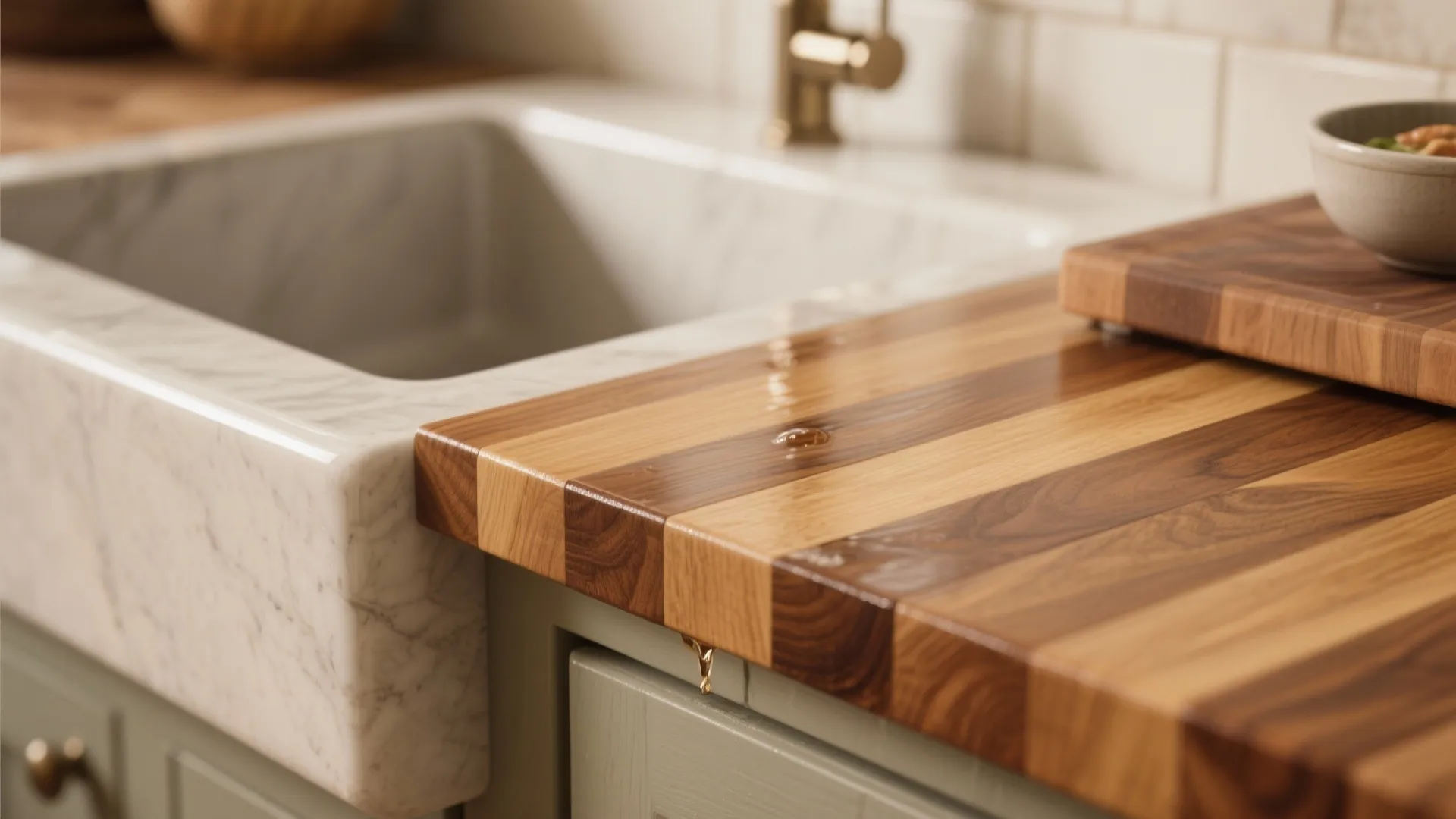 Idea 2: Butcher Block (and Smart Sealing)