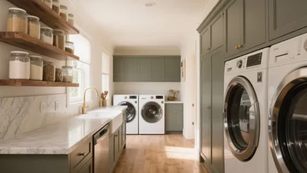 5 Creative Butler’s Pantry & Laundry Room Combo Ideas