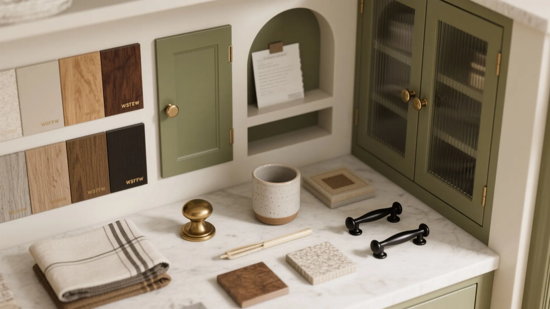 5. Mini Butler’s Pantry and Display Cabinet