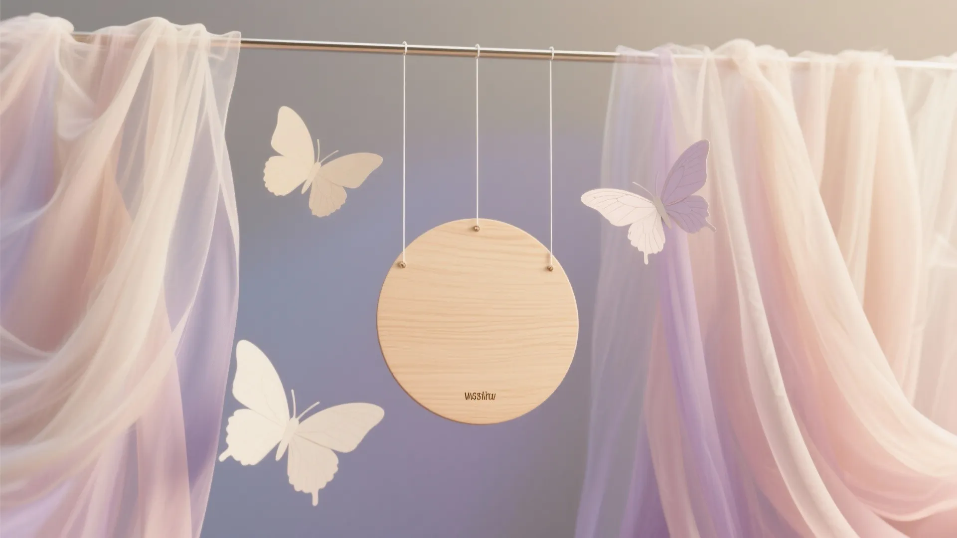 Whimsical Butterfly Backdrop