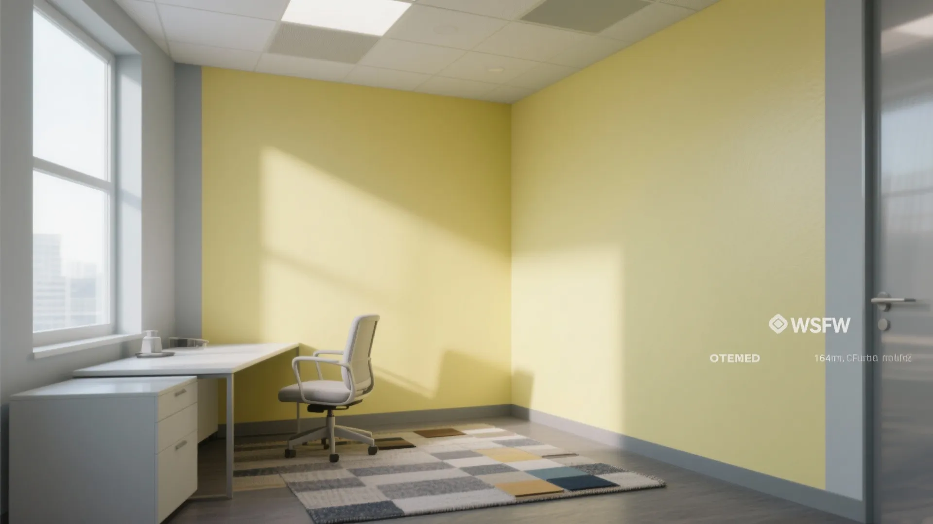 3. Energizing Yellow Accent — But Don't Go Full Sun