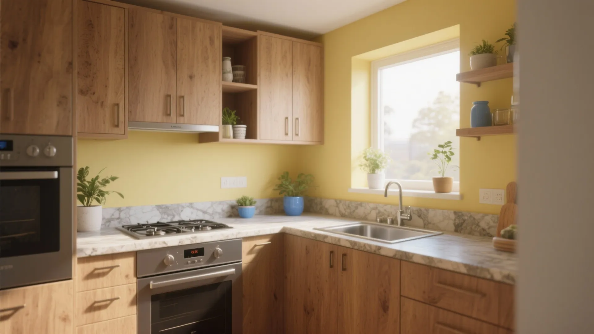 3. Buttery Yellows and Muted Golds