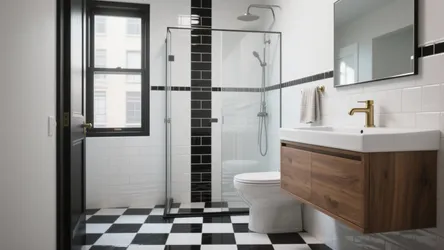 5 Black White Tile Bathroom Ideas That Actually Work
