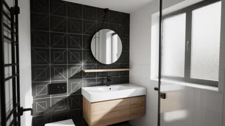 Black & White Bathroom Wallpaper: 5 Bold Ideas