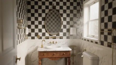 Bold Black & White Bathroom Ideas — 5 Inspo