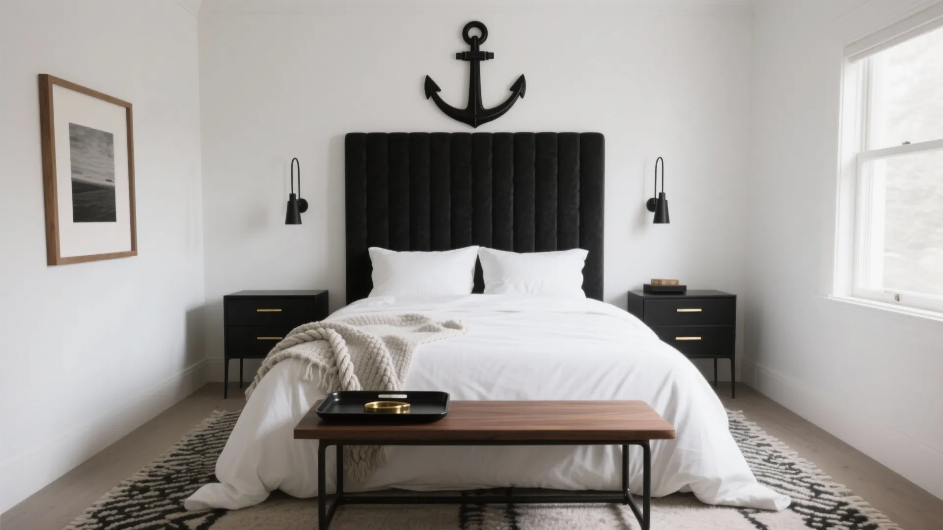 5 Black & White Bedroom Decorating Ideas: A senior designer’s 5 smart ways to style a black & white bedroom—especially in small spaces