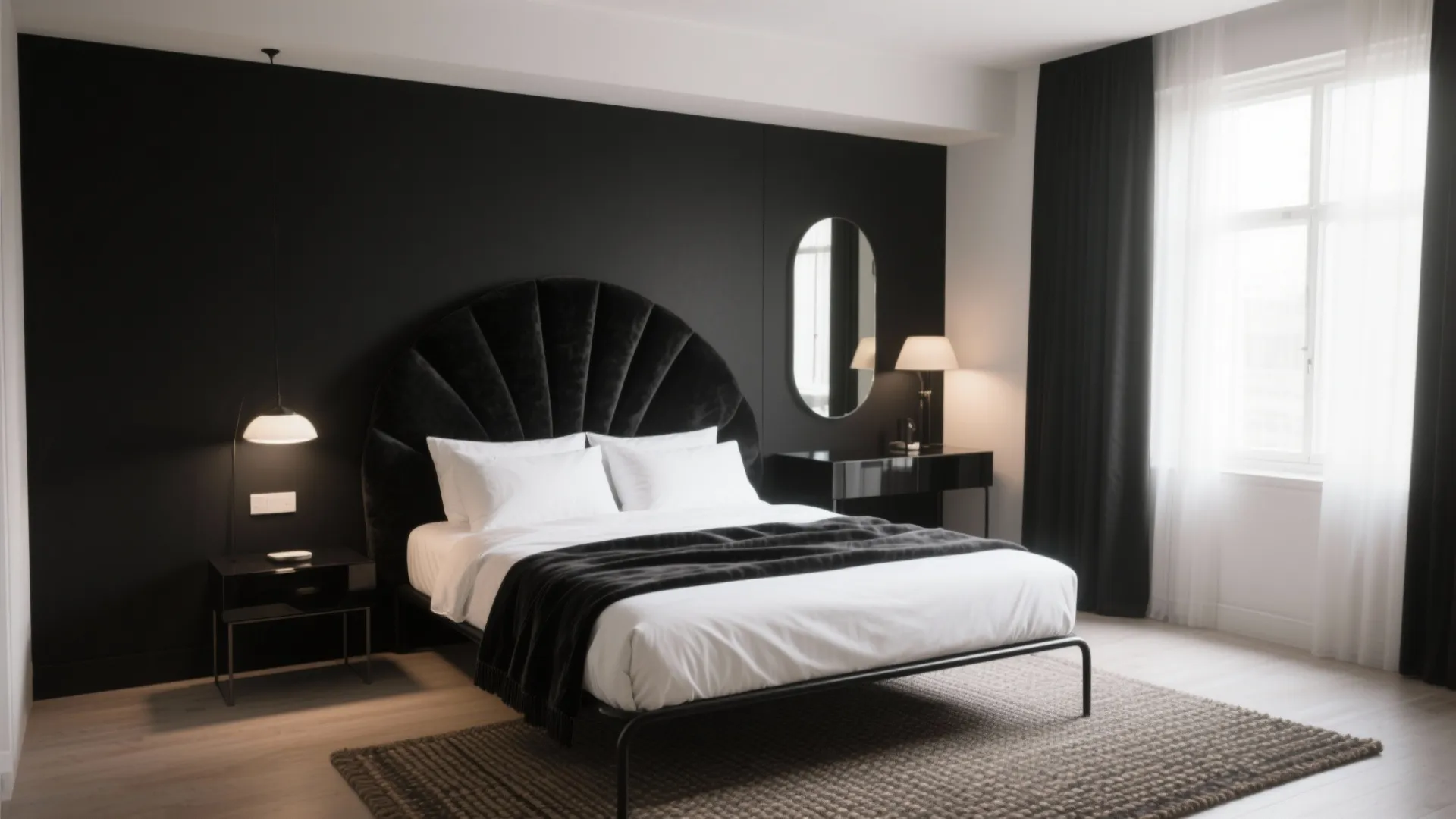 Black and White Bedrooms: 5 Inspo Ideas: Timeless monochrome bedroom ideas that make small spaces feel luxe