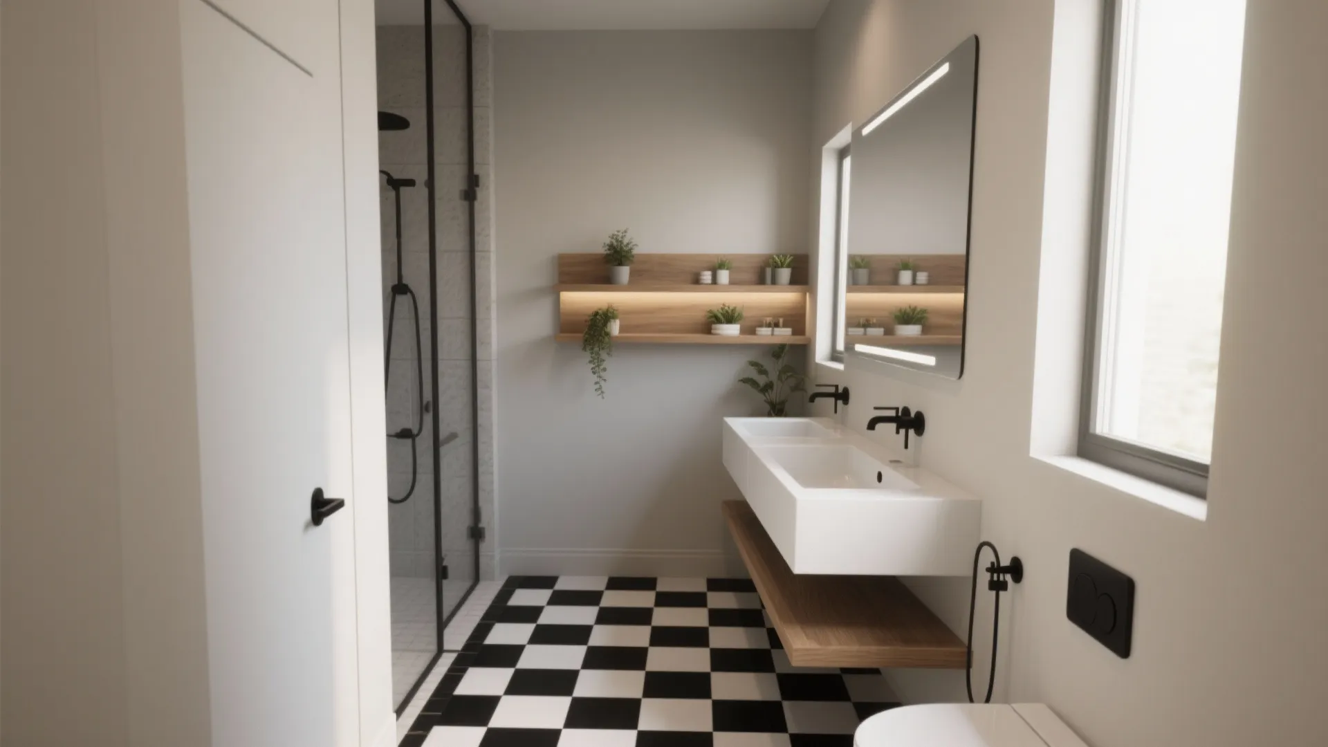 5 Bold Black & White Tile Bathroom Ideas: Small bathroom? Let black-and-white tiles do the heavy lifting — five practical design inspirations from a pro with real project tales