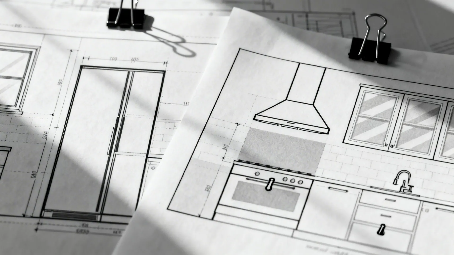 Black-and-White Elevations for Material-Agnostic Reviews