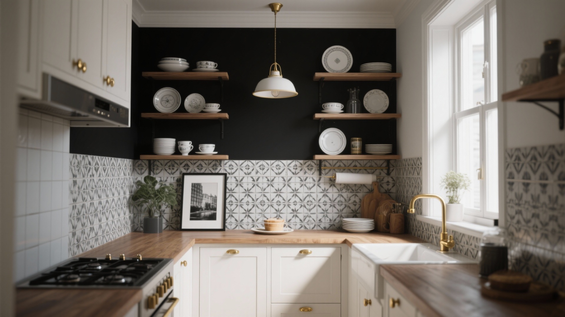 5 Black and White Kitchen Wall Decor Ideas