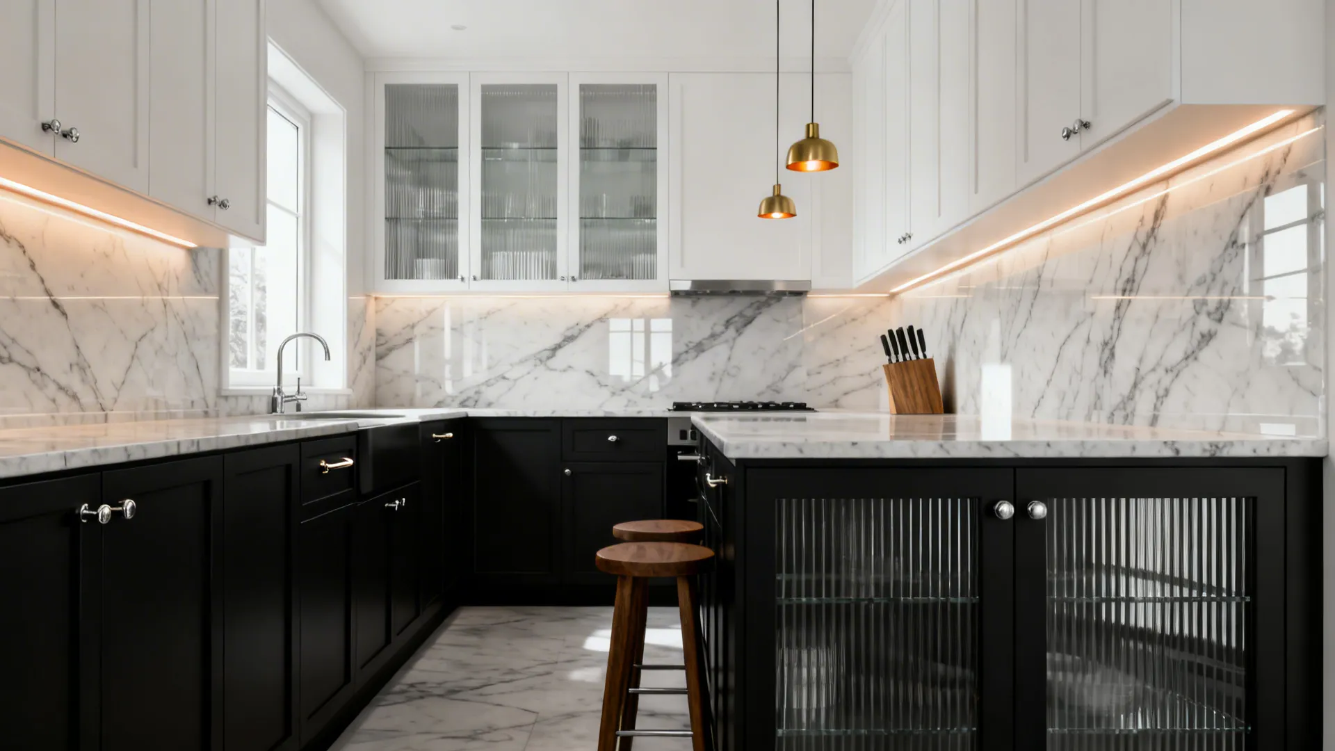 Black White Kitchen Design for Small Spaces: 5 Fixes