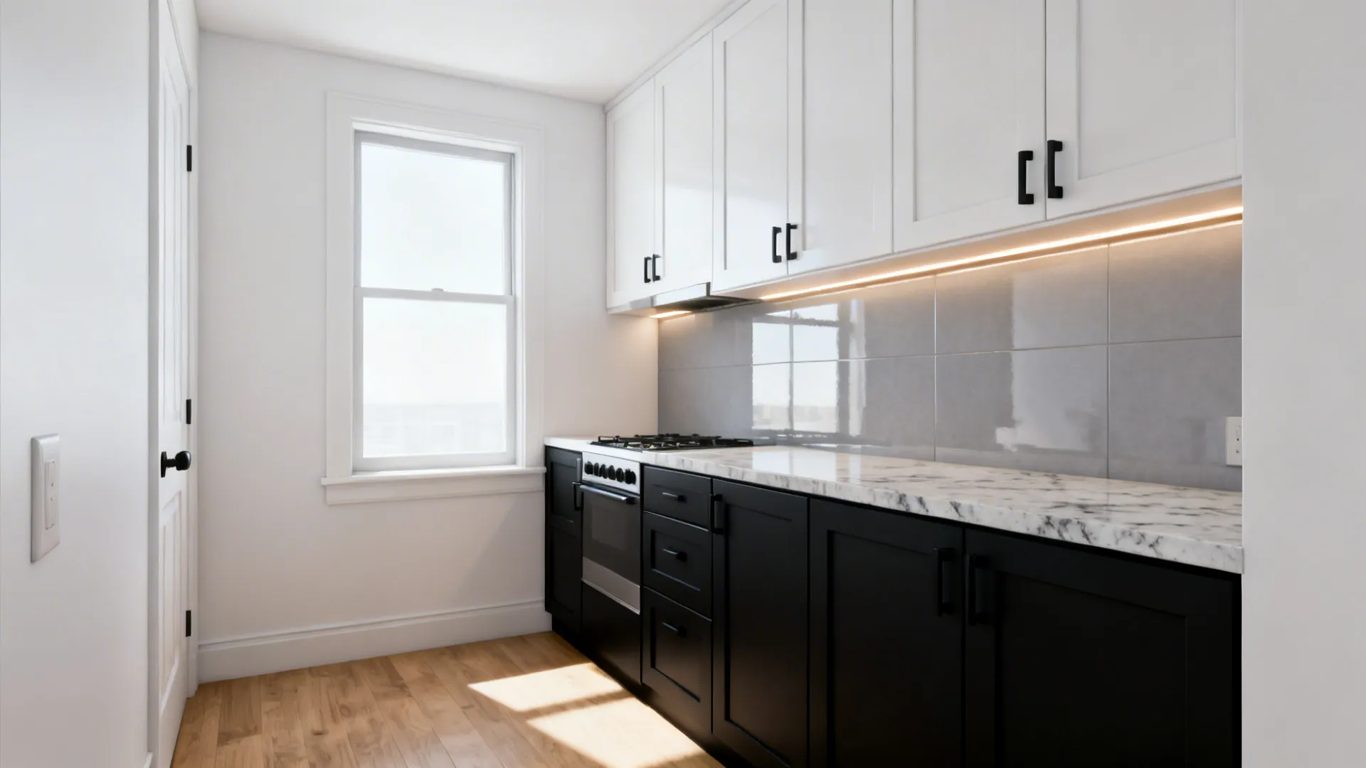 5 Black and White Kitchen Cabinet Designs That Work