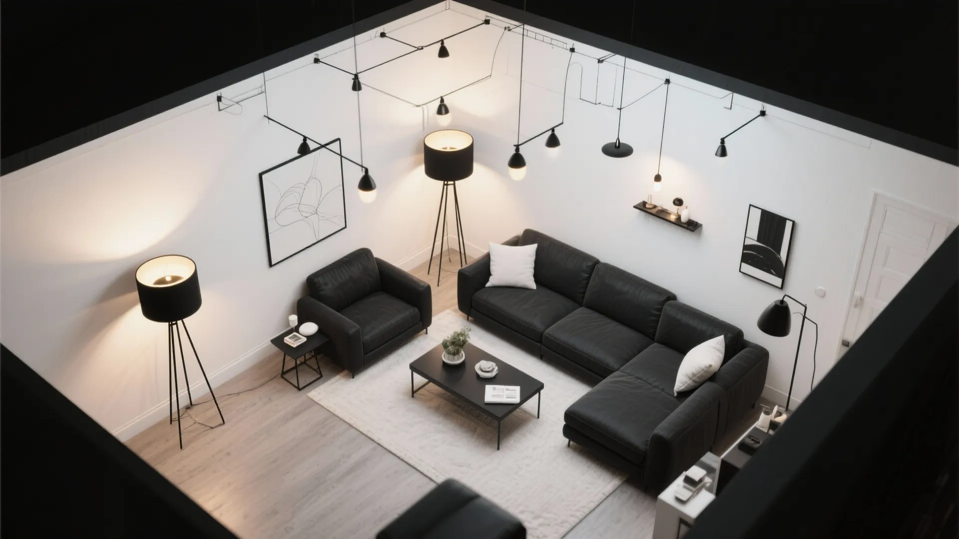 8. Layered Lighting in Monochrome