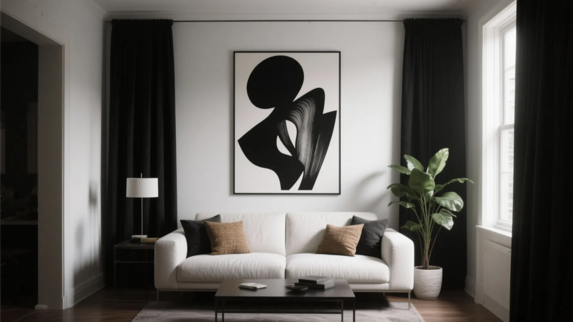 5 Black and White Living Room Wall Art Ideas: Creative monochrome wall art inspirations for small and large living rooms from a veteran designer